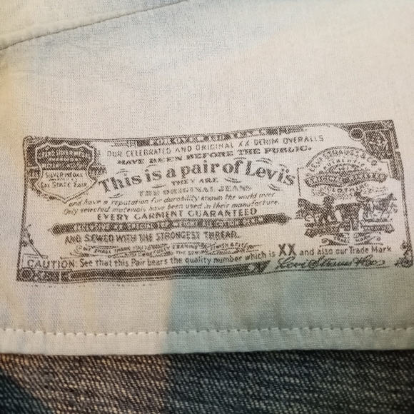 Vintage Levi's Men's 501, Straight Leg Jeans - Picture 6 of 10